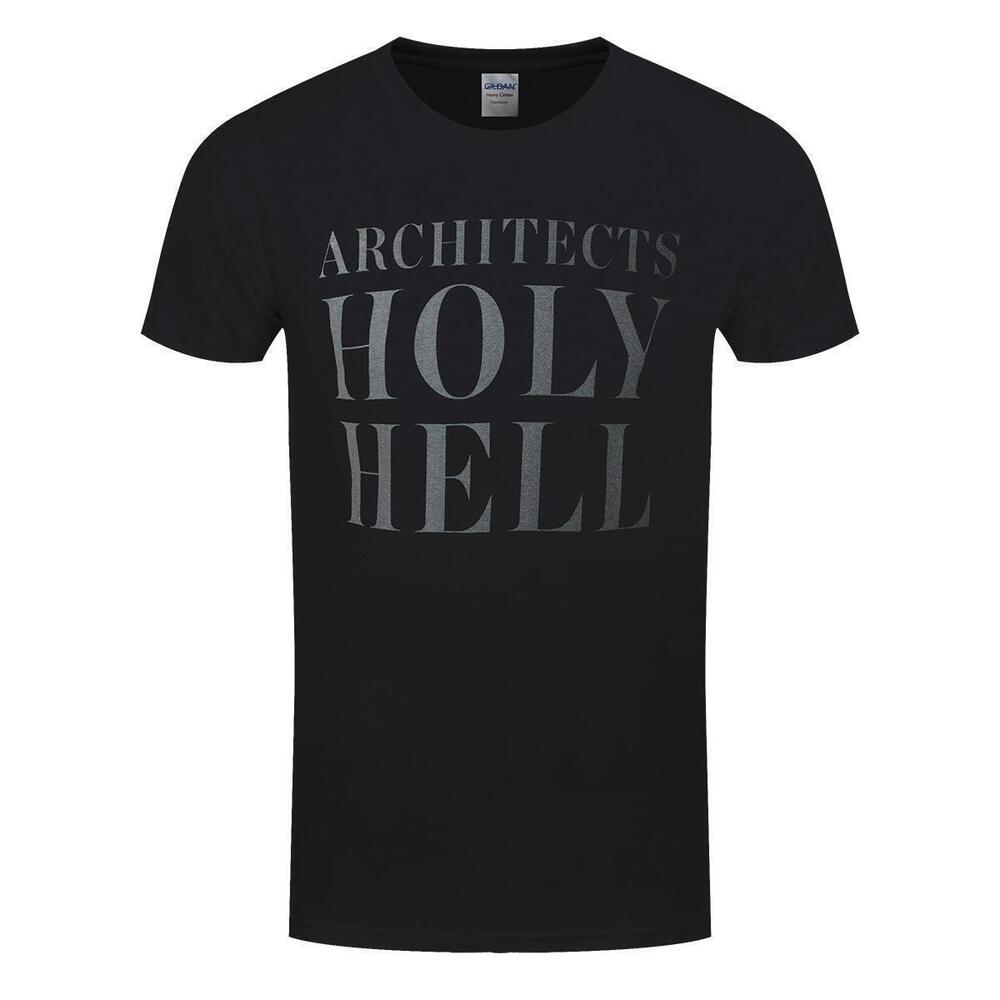 Architects Holy Hell Stacked Mens Black Tshirt
